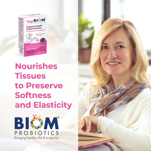 Biom Probiotic Vaginal Suppositories Ph Balance Support Vagibiom 2741