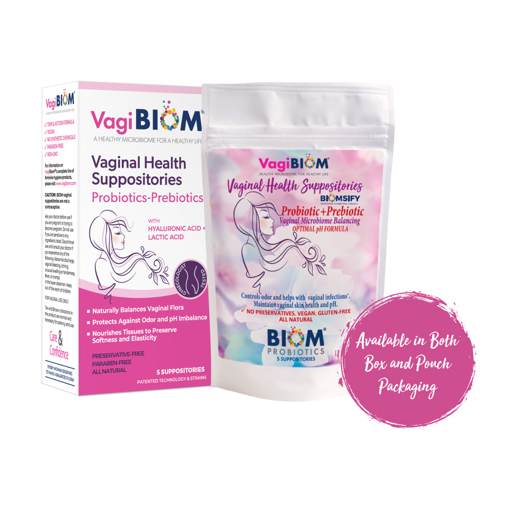 Vaginal Probiotic Suppository-Natural