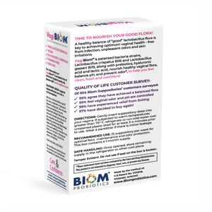 Vaginal Probiotic Suppository-Fragrance-free